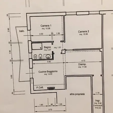 Apartment Trilocale Vista Mare 100 Mt Dalla Spiaggia Pietra Ligure